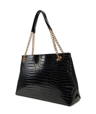 LOVE MOSCHINO SHINY CROCO Shoulder shopping bag - Women’s Bags