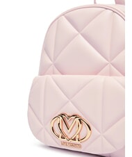 LOVE MOSCHINO GEOMETRIC Backpack with pocket face powder - Women&rsquo;s Bags - 4