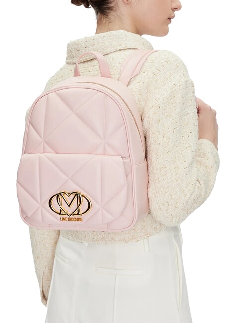 GEOMETRIC Backpack with pocket face powder - Women&rsquo;s Bags
