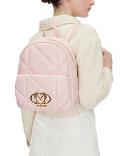 LOVE MOSCHINO GEOMETRIC Backpack with pocket face powder - Women&rsquo;s Bags - 6