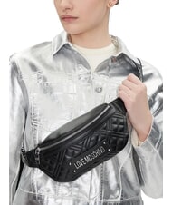 LOVE MOSCHINO QUILTED Bum bag po00bx - Women’s Bags - 5