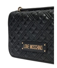 LOVE MOSCHINO QUILTED Shoulder bag, crossbody bag Black - Women’s Bags - 3