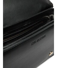 LOVE MOSCHINO QUILTED Shoulder bag, crossbody bag Black - Women’s Bags - 5