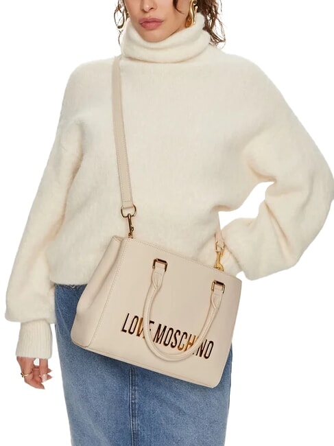 BOLD LOVE Handbag with shoulder strap ivory - Women’s Bags