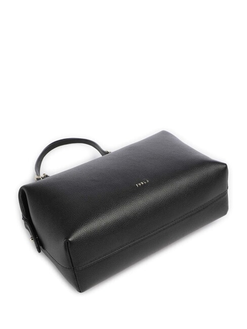 DOUBLE Leather shoulder bag Black - Women’s Bags