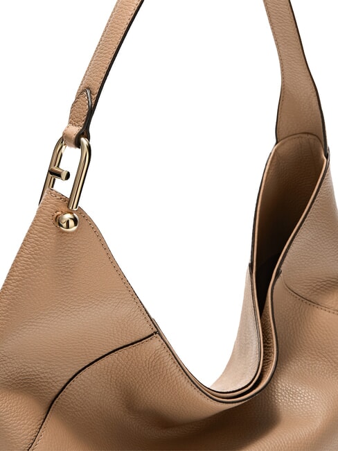 LARA Leather shoulder bag desert - Women’s Bags