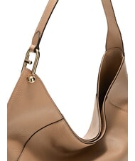 FURLA LARA Leather shoulder bag desert - Women’s Bags - 3