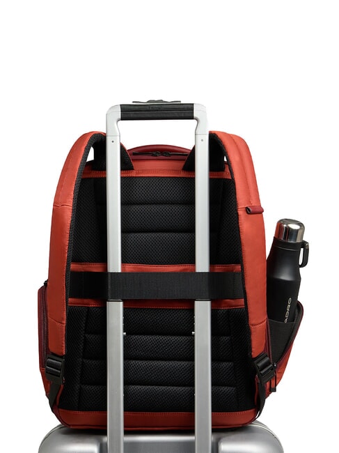 WOLLEM 15.6" laptop backpack orange2 - Laptop backpacks