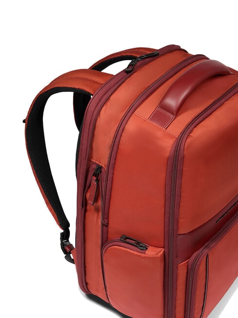 WOLLEM 15.6" laptop backpack orange2 - Laptop backpacks