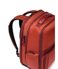 PIQUADRO WOLLEM 15.6" laptop backpack orange2 - Laptop backpacks - 4