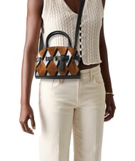 COCCINELLE SABINE Handbag, with shoulder strap BLOSSOM / NOIR - Women’s Bags - 5