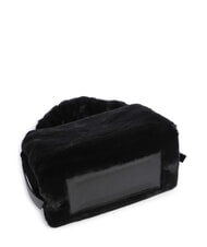 COCCINELLE BOHEME SYNTHETIC FUR Shoulder bag Black - Women’s Bags - 4