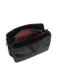 COCCINELLE BOHEME SYNTHETIC FUR Shoulder bag Black - Women’s Bags - 5
