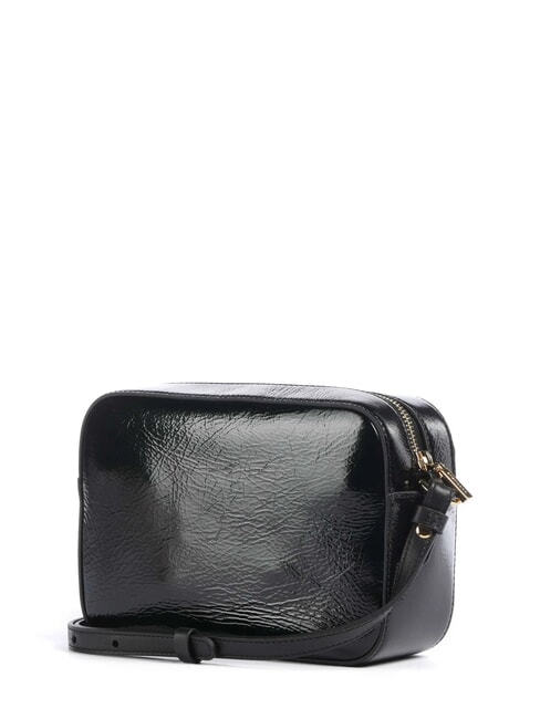 BEAT SHINY WRINKLED Mini shoulder bag Black - Women’s Bags