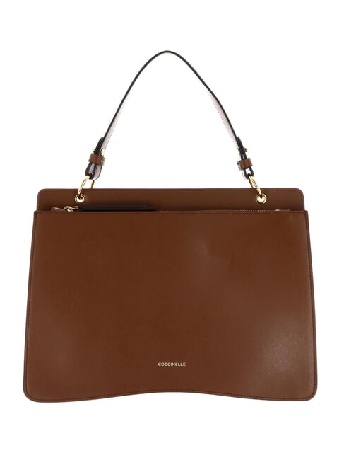 C-ME CALF Handbag, with shoulder strap cognac - Women’s Bags