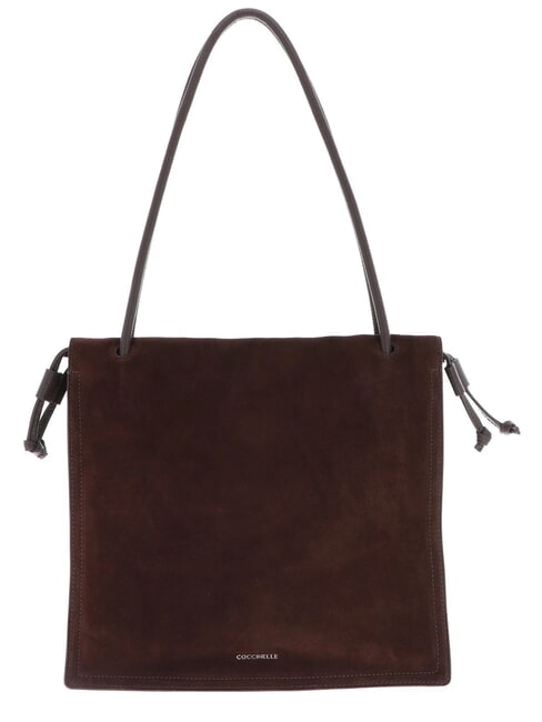 DULSE SUEDE Suede shoulder bag brunette - Women’s Bags
