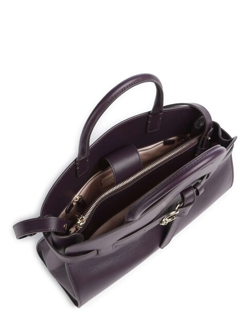 SABINE Handbag, with shoulder strap plums - Women’s Bags