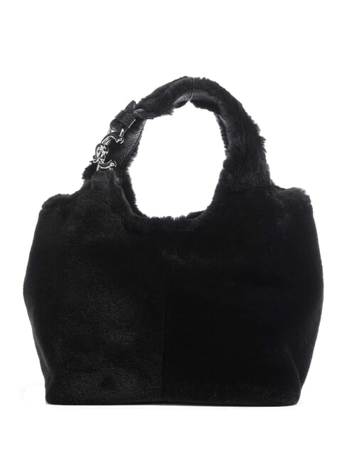 C-EASY FUR Mini handbag with shoulder strap Black - Women’s Bags