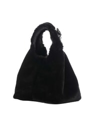 COCCINELLE C-EASY FUR Mini handbag with shoulder strap Black - Women’s Bags - 3