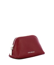 COCCINELLE HELGA Leather toiletry bag currant - Sachets & Travels Cases - 2