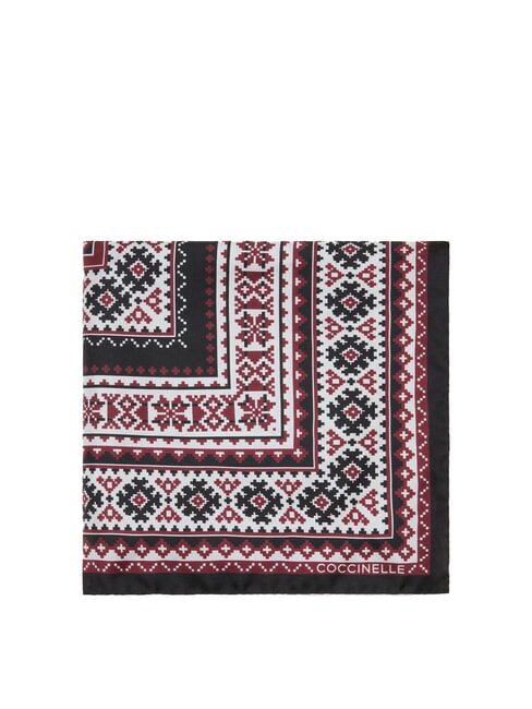 NORDIC FRAMES Silk scarf MULTICOLOR NOIR - Scarves