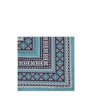 COCCINELLE NORDIC FRAMES Silk scarf multi arctic bl - Scarves - 2