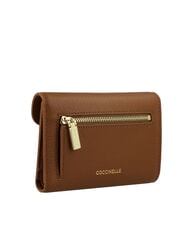 COCCINELLE C-ME Medium leather wallet cognac - Women&rsquo;s Wallets - 3