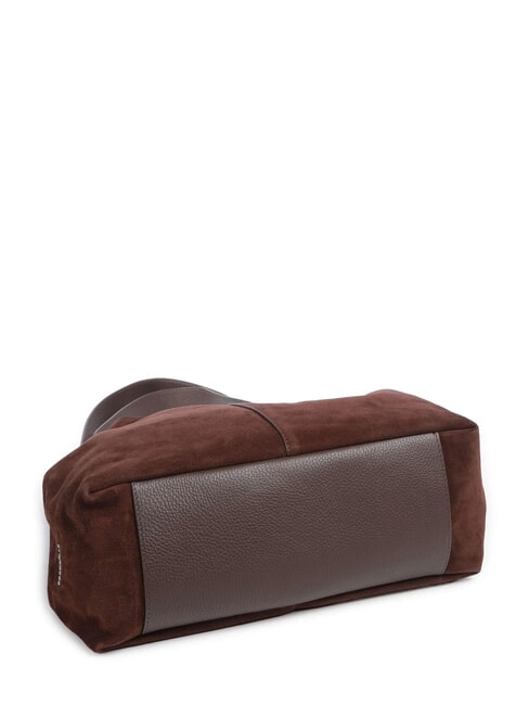 C-EASY SUEDE Suede shoulder bag brunette - Women’s Bags
