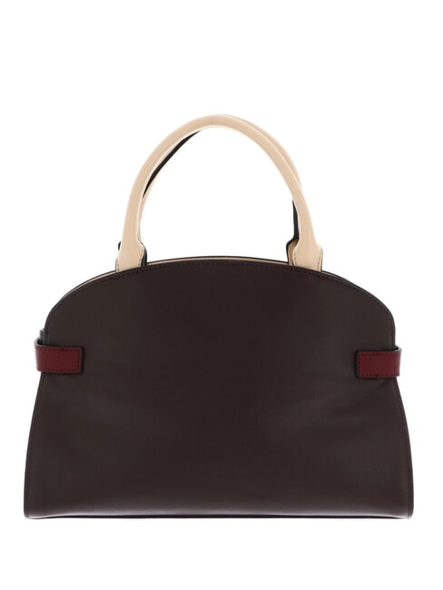 SABINE Handbag, with shoulder strap, in leather brunet/betu/rib - Women’s Bags