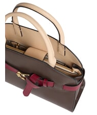 COCCINELLE SABINE Handbag, with shoulder strap, in leather brunet/betu/rib - Women’s Bags - 4