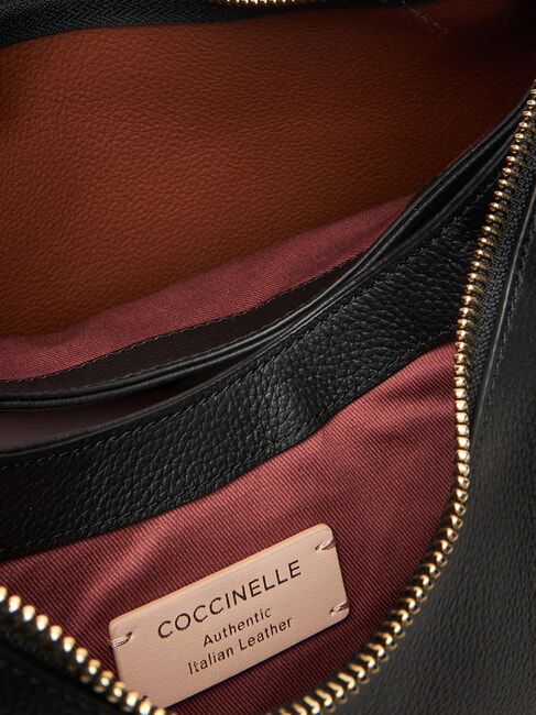 BOHEME GRANA DOUBLE Large leather shoulder bag noir/cognac - Women&rsquo;s Bags