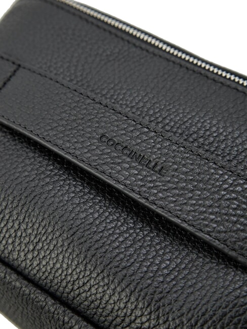 STG SOFT Beauty in leather Black - Beauty Case