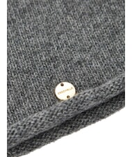 COCCINELLE ELEONOR Logo hat dark snow - Hats - 3