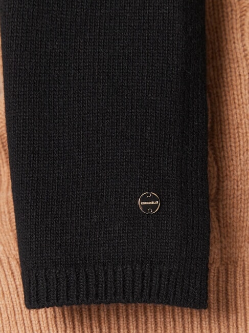 ELEONOR Wool blend scarf Black - Scarves