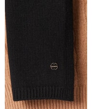 COCCINELLE ELEONOR Wool blend scarf Black - Scarves - 2