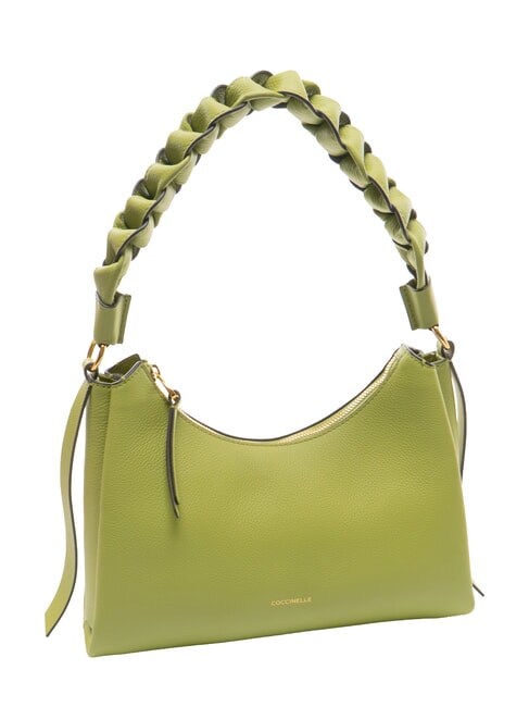 BOHEME GRANA DOUBLE Medium leather bag guacamole/seaweed - Women&rsquo;s Bags