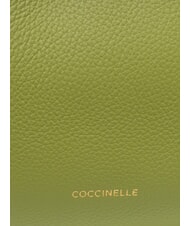COCCINELLE BOHEME GRANA DOUBLE Medium leather bag guacamole/seaweed - Women&rsquo;s Bags - 3