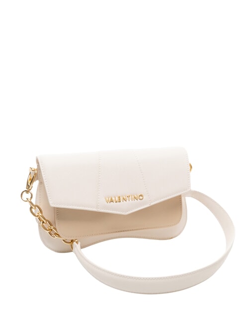 UNIKA Small shoulder bag with flap ecru/beige - Women’s Bags