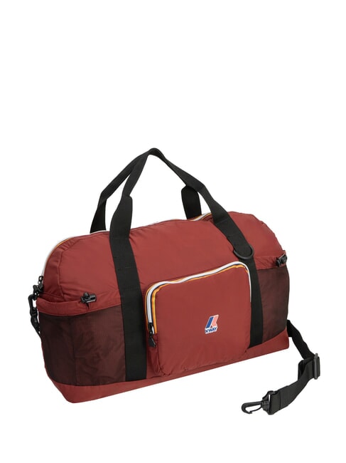 LE VRAI 4.0 MARCEL Waterproof duffel bag red syrah - Duffle bags
