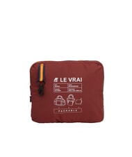 KWAY LE VRAI 4.0 MARCEL Waterproof duffel bag red syrah - Duffle bags - 5