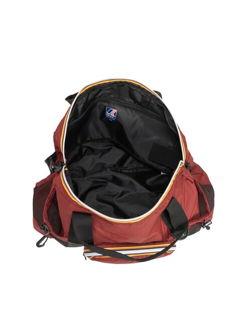 LE VRAI 4.0 MARCEL Waterproof duffel bag red syrah - Duffle bags