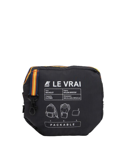 P. LE VRAI 4.0 MICHELET Foldable waterproof backpack black pure - Backpacks & School and Leisure