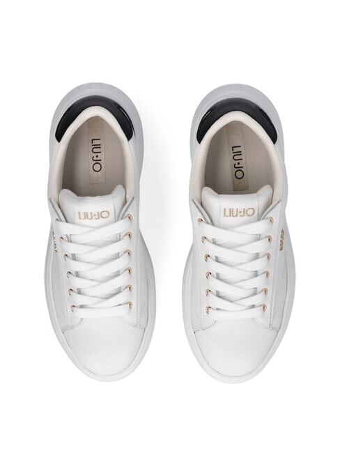 CASPER 01 Leather sneakers white/black - Women&rsquo;s shoes