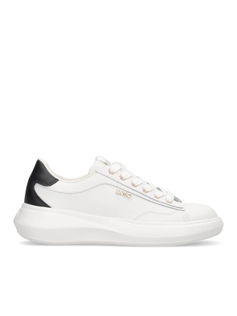 CASPER 01 Leather sneakers white/black - Women&rsquo;s shoes