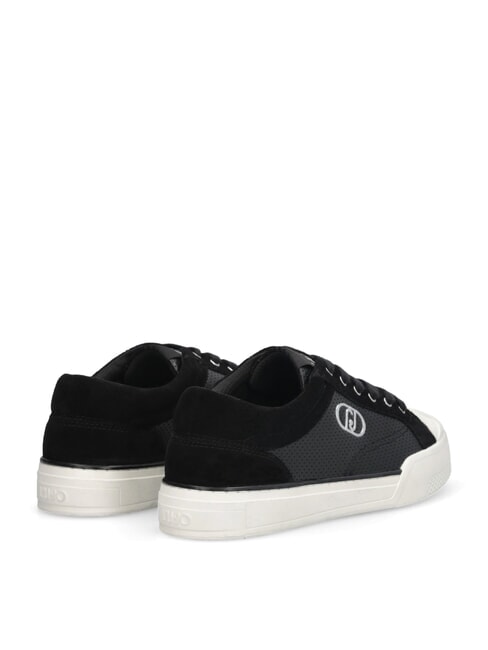 BENSON 01 Micro-perforated sneakers black - Women&rsquo;s shoes