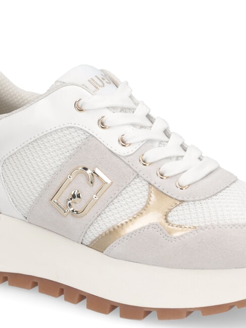 AMAZING 43 Sneakers with mesh fabric inserts white - Women&rsquo;s shoes