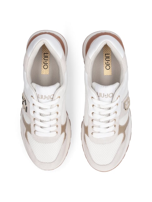 AMAZING 43 Sneakers with mesh fabric inserts white - Women’s shoes