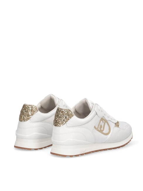 MAXI WONDER LOW Sneakers with glitter details white - Women’s shoes