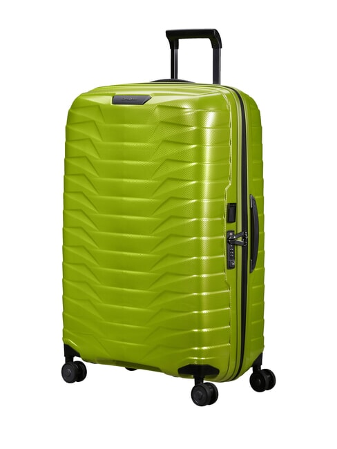 PROXIS PROXIS Large size trolley lime - Rigid Trolley Cases
