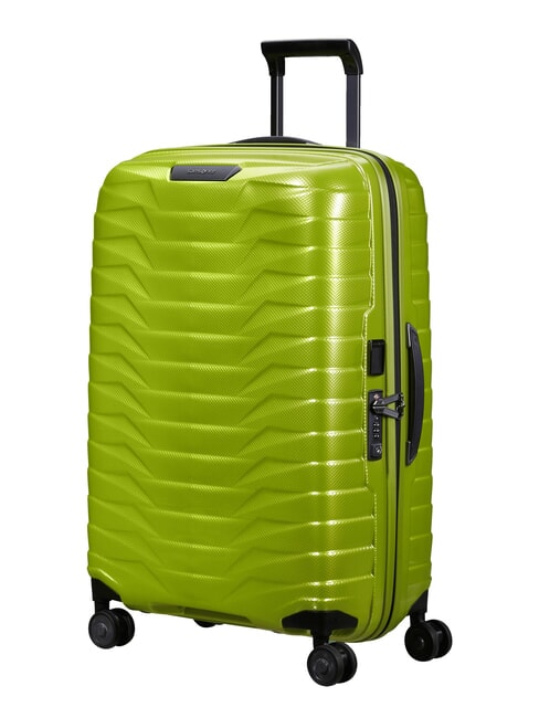 PROXIS PROXIS Medium size trolley lime - Rigid Trolley Cases